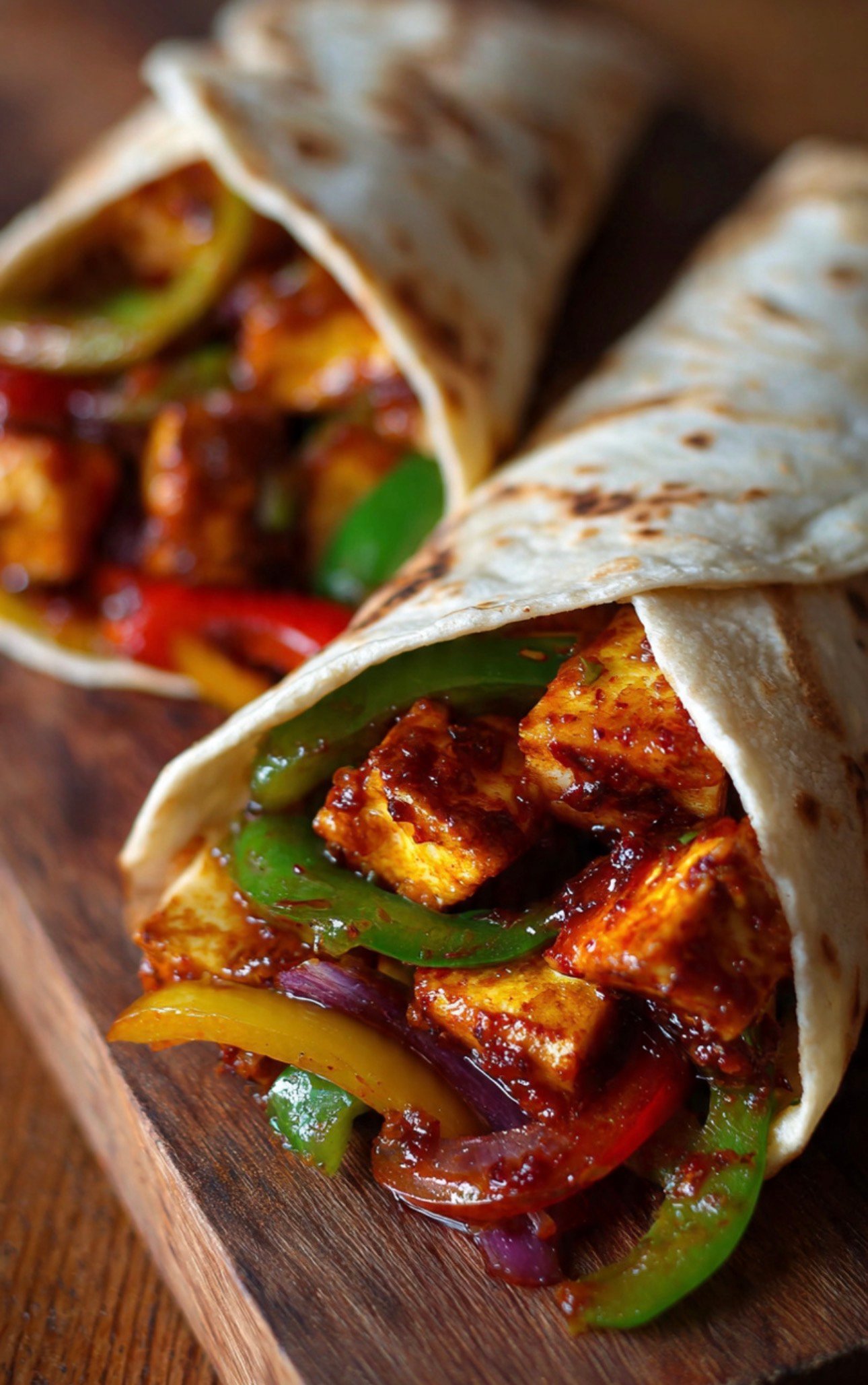 Chilli Paneer Roll